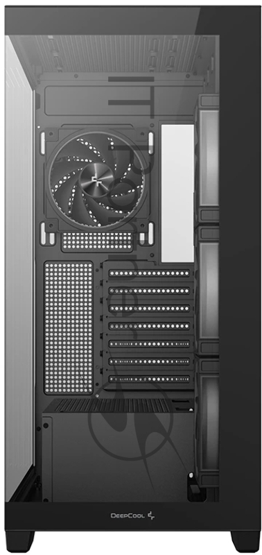 Компьютерный корпус Deepcool CG580 4F V2 без БП, боковое окно (панорама), 4x120mm ARGB PWM вентилятора, черный, ATX (R-CG580-BKADA4-G-2)