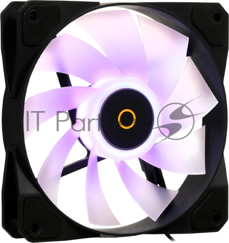 Реверсный вентилятор Fan Ocypus Beta F12 BK ARGB REVERSE BLADE PWM черный