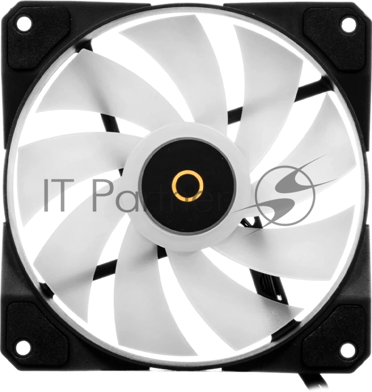 Реверсный вентилятор Fan Ocypus Beta F12 BK ARGB REVERSE BLADE PWM черный