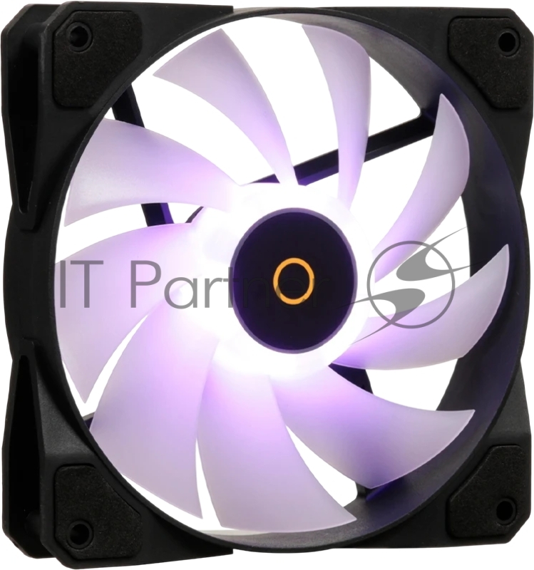 Реверсный вентилятор Fan Ocypus Beta F12 BK ARGB PWM черный