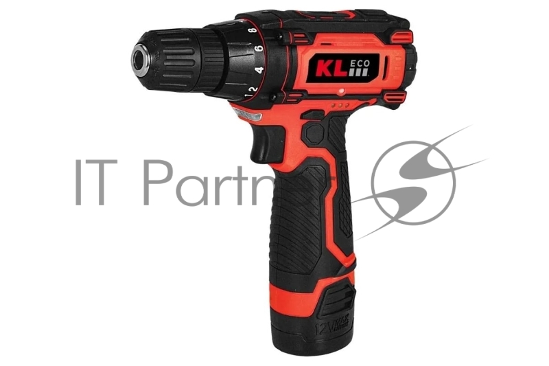 Шуруповерт аккумуляторный KLECO KE2213NM (19 Нм, акб. 12в/1,3Ач-1шт. ЗУ-1шт. бита-1шт. уровень горизонт встроенный)