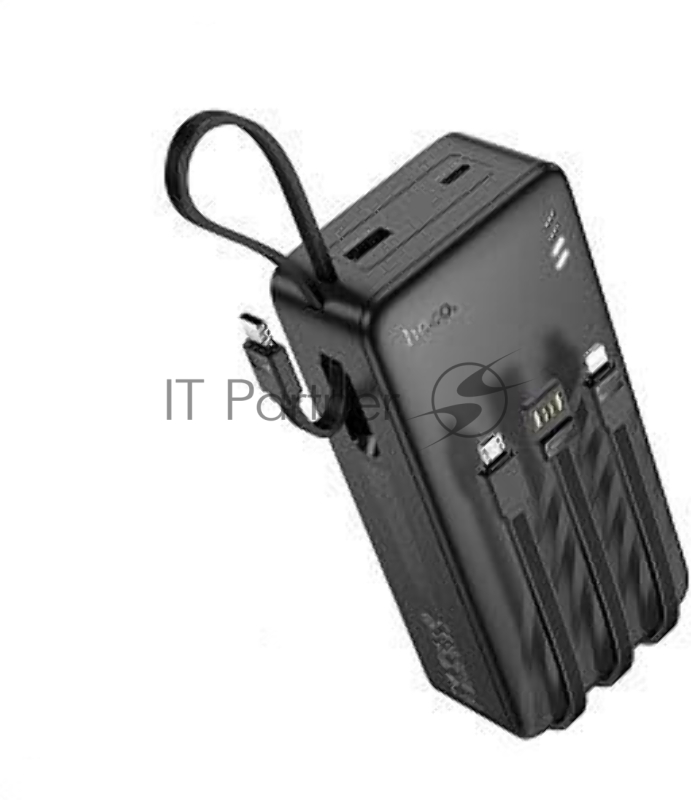 Мобильный аккумулятор HOCO J146B 30000mAh 1USB+1Type-C 2.0A, черный