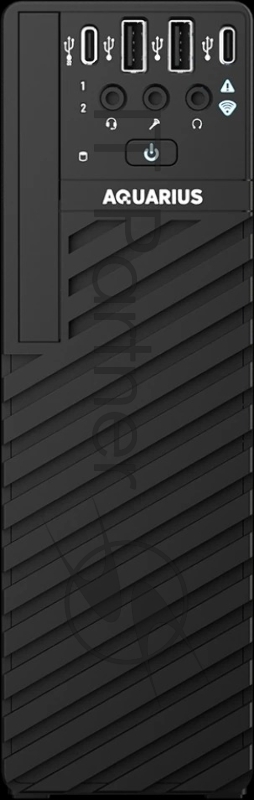 ПК Aquarius Pro P30 K51 USFF1 USFF Core 5 12400 (2.5) 8Gb SSD512Gb без ОС Eth WiFi мышь клавиатура (RUS) (P30K511M2518H125F02NWNFTNN3)