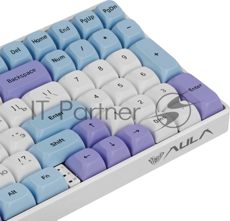 Клавиатура AULA S100Pro Blue-White-Dark Purple, механическая