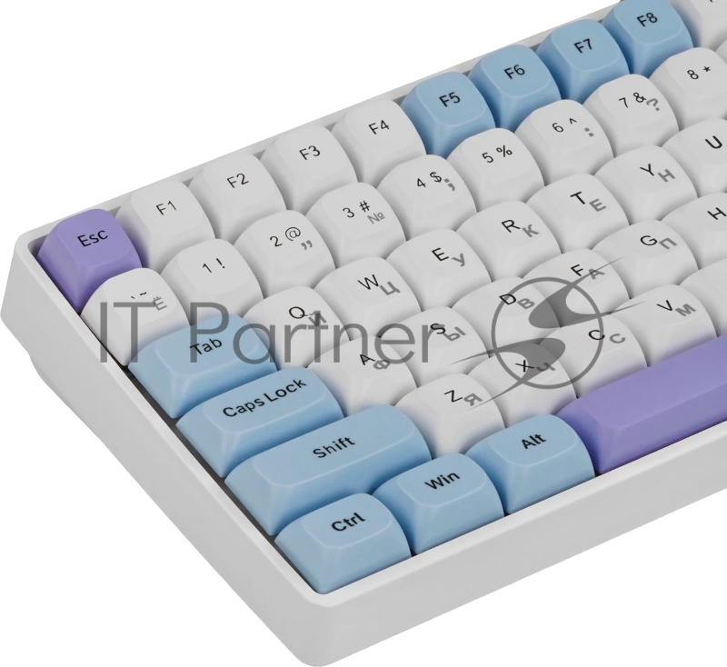 Клавиатура AULA S100Pro Blue-White-Dark Purple, механическая
