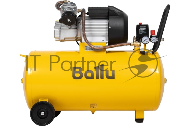 Компрессор воздушный поршневой масляный Ballu BCD-100-400 желтый