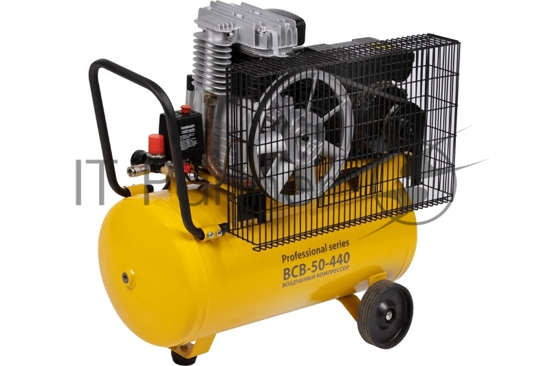 Компрессор воздушный ременной масляный Ballu BCB-50-440 желтый