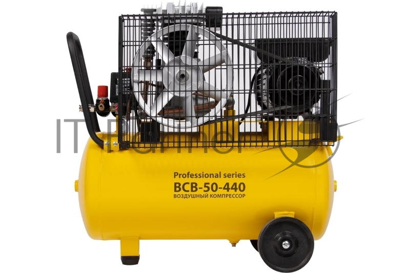 Компрессор воздушный ременной масляный Ballu BCB-50-440 желтый