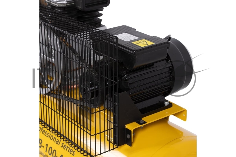 Компрессор воздушный ременной масляный Ballu BCB-100-440 желтый