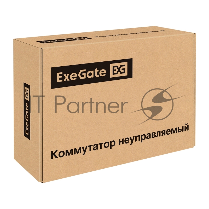 Коммутатор неуправляемый ExeGate EDGS-1082D.8PoE-120W (10-портовый: 8 портов UTP 10/100 Base-Tx с поддержкой IEEE 802.3af (PoE), мощность PoE: 15,4W, суммарно 120W, 2 порта RJ45 10/100/1000Мбит/с (uplink), настенный/настольный, металлический корпус)