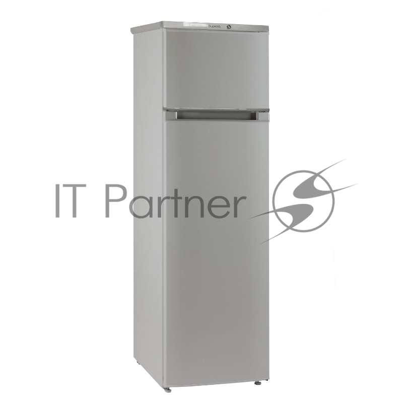 Холодильник Бирюса M424 металлик двухкамерный 170/35л морозилка сверху