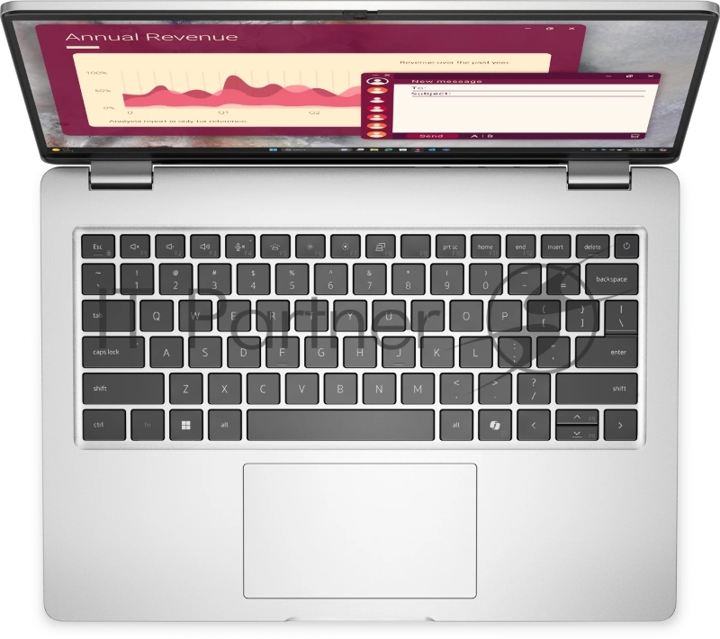 Ноутбук DELL 14 Pro Ultra 5 235U vPro 14,0 FHD+ (1920 x 1200) IPS,AG,300 nit, 16GB DDR5 (1x16GB) 512GB SSD Intel graphics,3cell,Backlit,FPR,2y, Home,Chinese,1,37kg,KB Eng/Rus