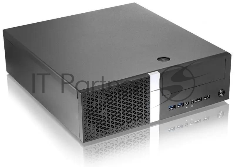 Корпус без блока питания Foxline FL-211 черный mATX Desktop mATX case, w/o PSU, w/2xUSB2.0+2xUSB3.0, NO pwr cord, w/ 8cm FAN