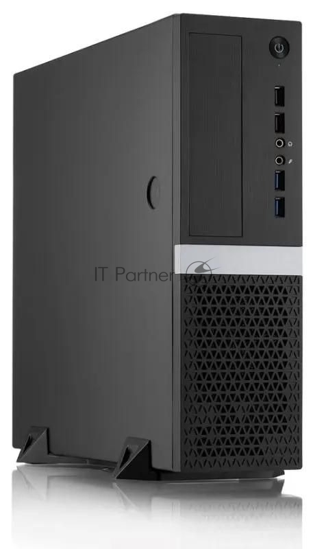 Корпус без блока питания Foxline FL-211 черный mATX Desktop mATX case, w/o PSU, w/2xUSB2.0+2xUSB3.0, NO pwr cord, w/ 8cm FAN