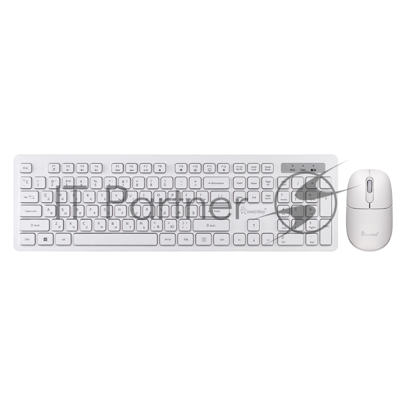 Комплект клавиатура+мышь SMARTBUY (SBC105AGW) 105AG белый