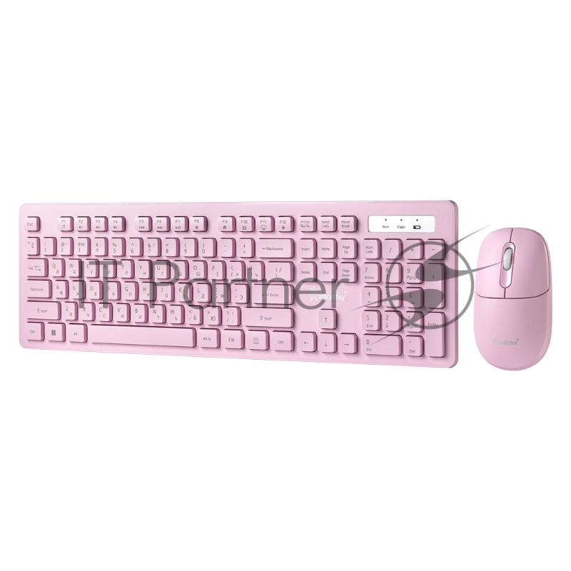 Комплект клавиатура+мышь SMARTBUY (SBC105AGP) 105AG розовый