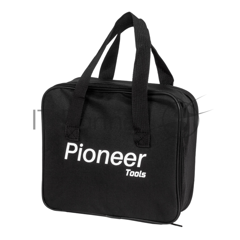 Шуруповерт аккумуляторный PIONEER CID-E1602BL-22C черный, синий