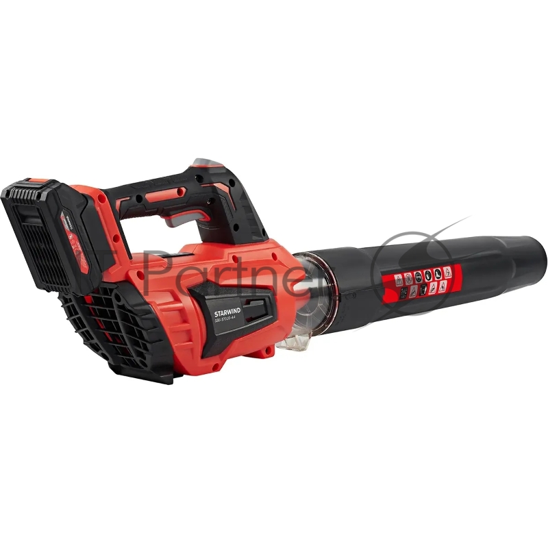 Воздуходувка Starwind SBB-570.20-4.4 пит.:от аккум. красный/черный
