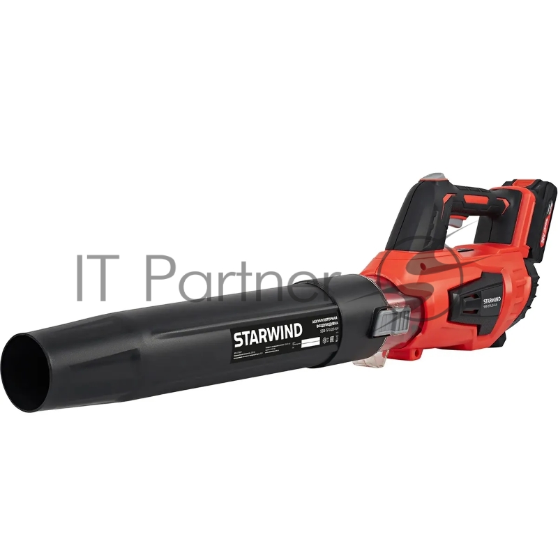 Воздуходувка Starwind SBB-570.20-4.4 пит.:от аккум. красный/черный