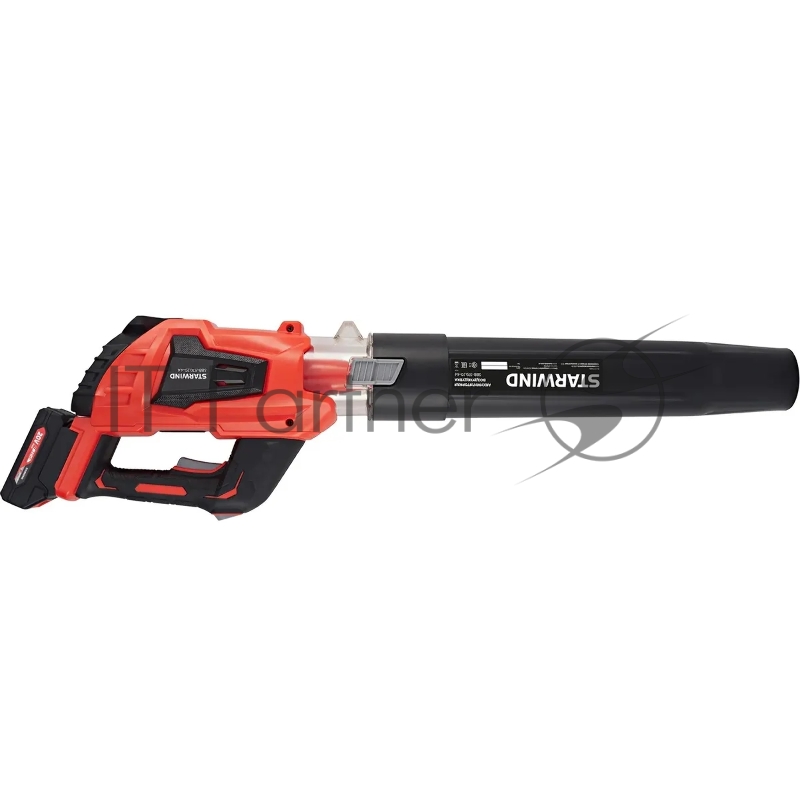 Воздуходувка Starwind SBB-570.20-4.4 пит.:от аккум. красный/черный