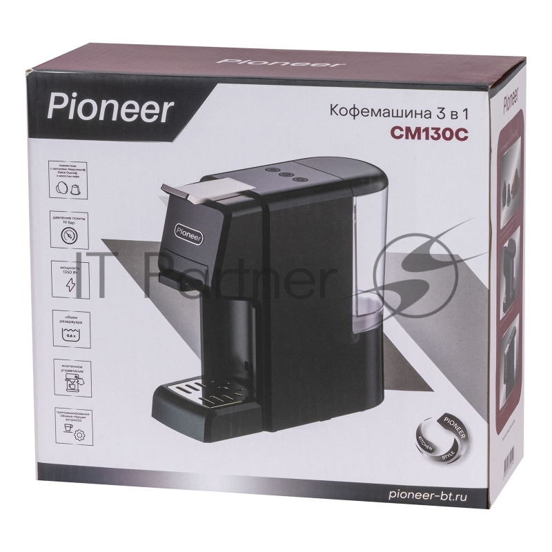 Кофемашина PIONEER CM130C черный