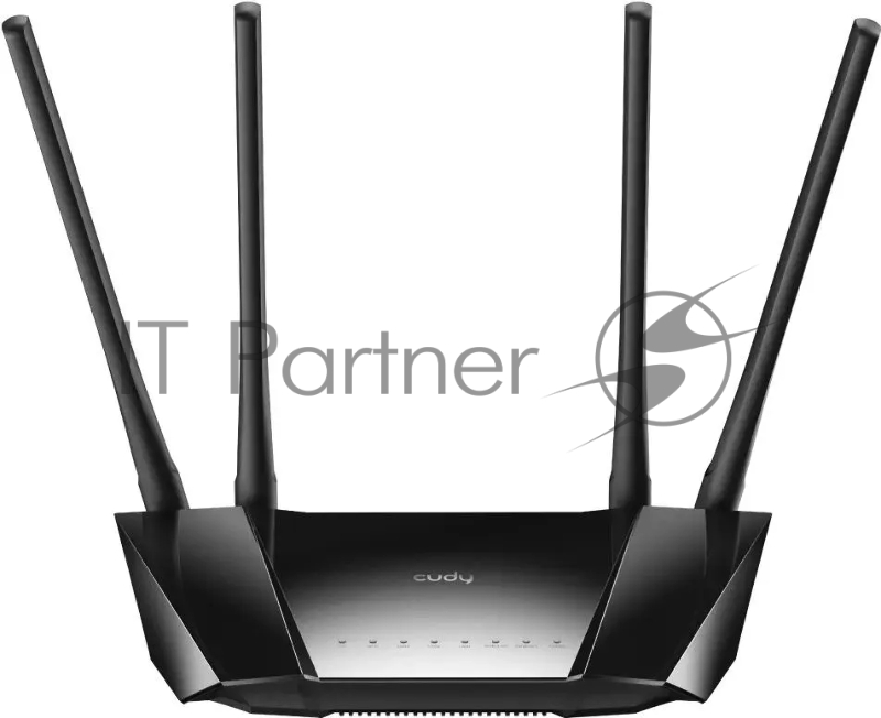 Роутер беспроводной Cudy LT400 N300 10/100BASE-TX/4G cat.4 черный