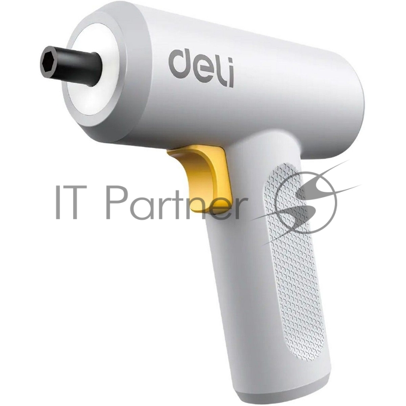 Отвертка аккумуляторная Deli DL-DP04-E3B1 (3,6В, 1,5А*ч, 5Нм, 250 об/мин, набор бит 10 шт + удлинитель, Type-C, картон)