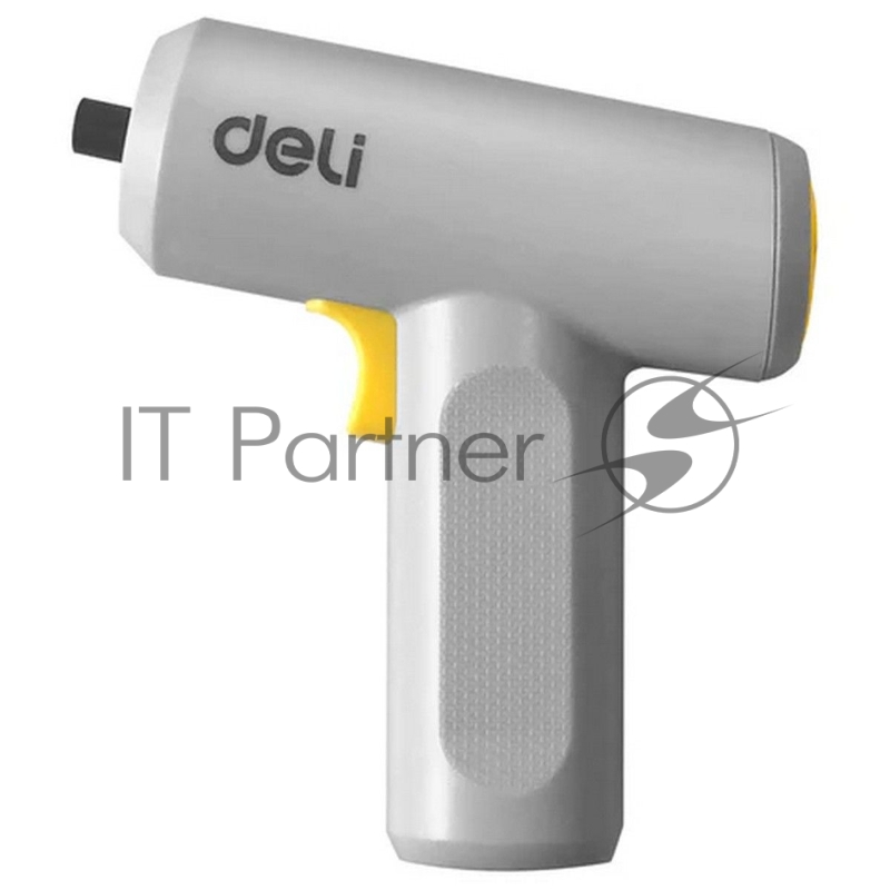 Отвертка аккумуляторная Deli DL-DP04-E3B1 (3,6В, 1,5А*ч, 5Нм, 250 об/мин, набор бит 10 шт + удлинитель, Type-C, картон)