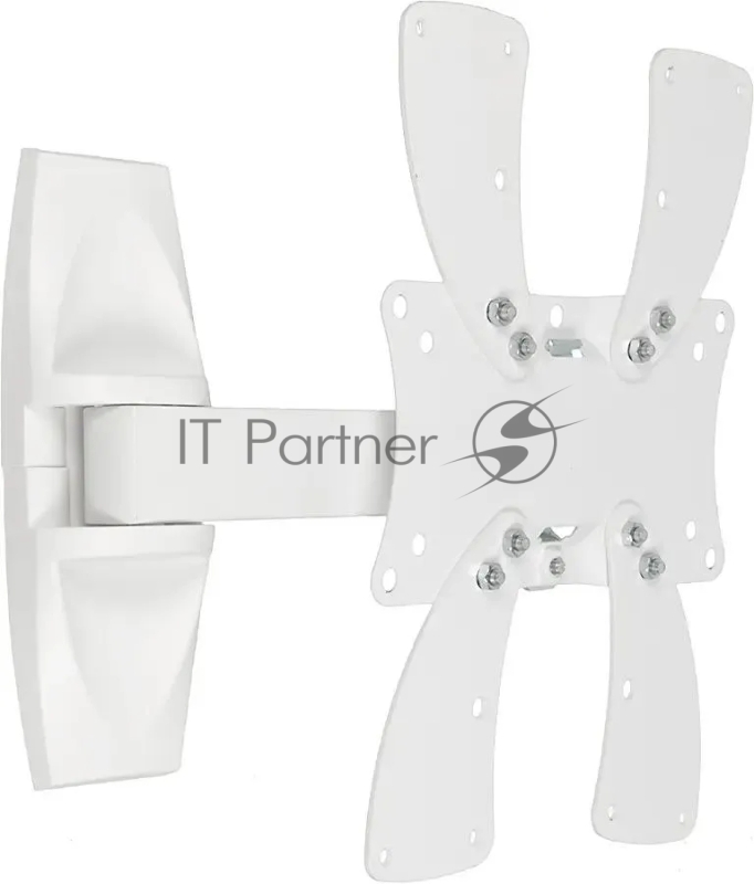 Кронштейн для телевизора Holder LCDS-5020 белый 22-42 макс.30кг настенный поворот и наклон