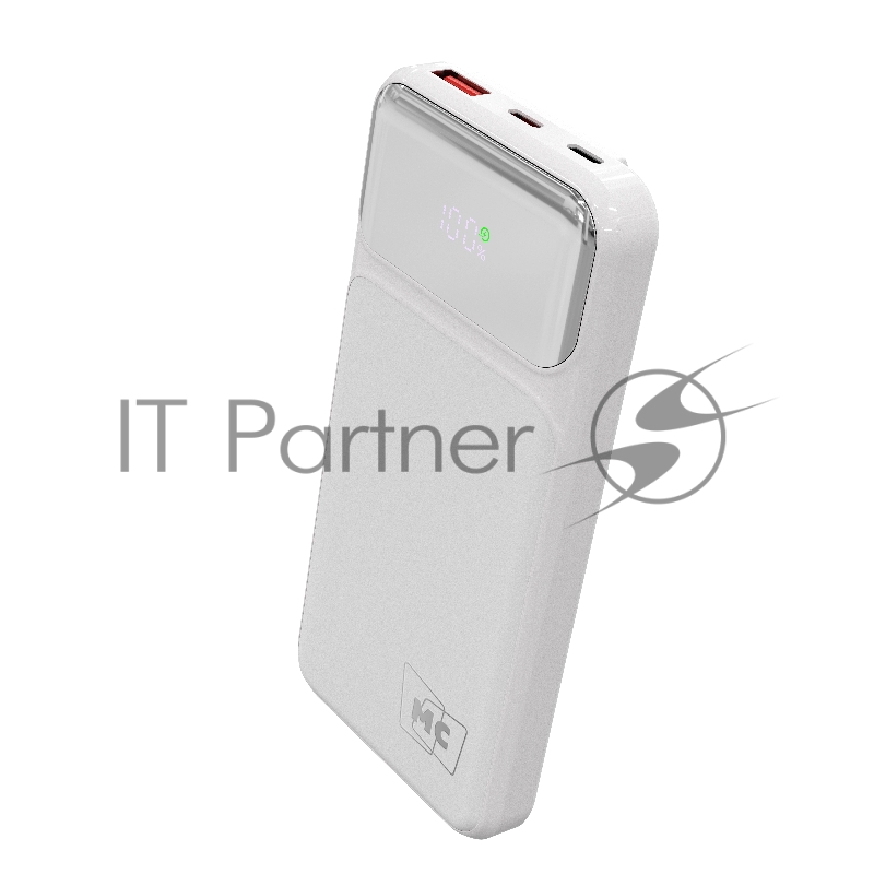Внешний аккумулятор MORE CHOICE (4620202552747) PB29-10 10000mAh 1USB+2Type-C 3.0A 22.5W+PD20W+QC3.0 , белый