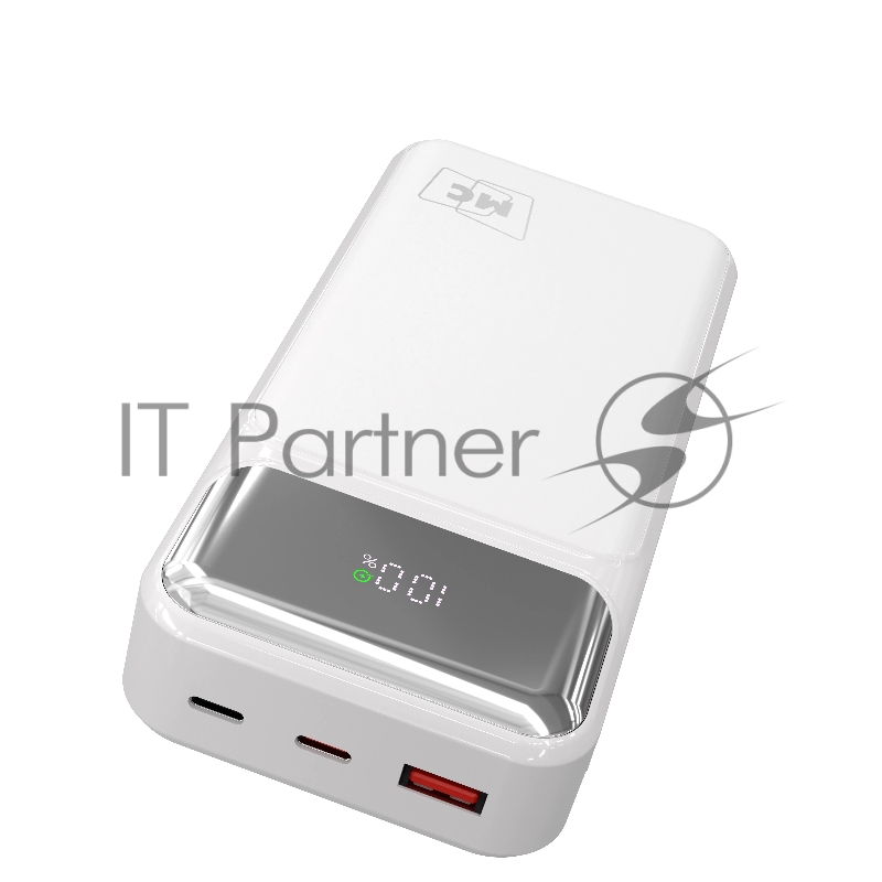 Внешний аккумулятор MORE CHOICE (4620202552785) PB29-20 20000mAh 1USB+2Type-C 3.0A 22.5W+PD20W+QC3.0 , белый