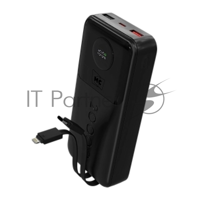 Внешний аккумулятор MORE CHOICE (4620202552815) PB35-20 20000mAh 2USB+1Type-C 3.0A 22.5W+PD20W+QC3.0 LE, черный