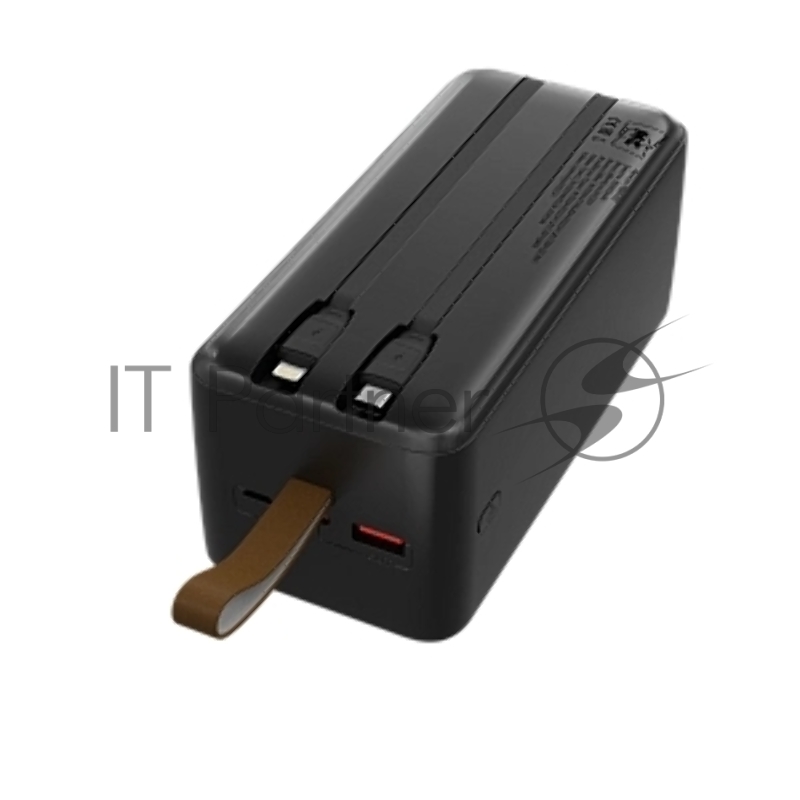 Внешний аккумулятор MORE CHOICE (4620202552853) PB59-50 50000mAh 1USB+1Type-C+1micro-USB 3.0A, черный