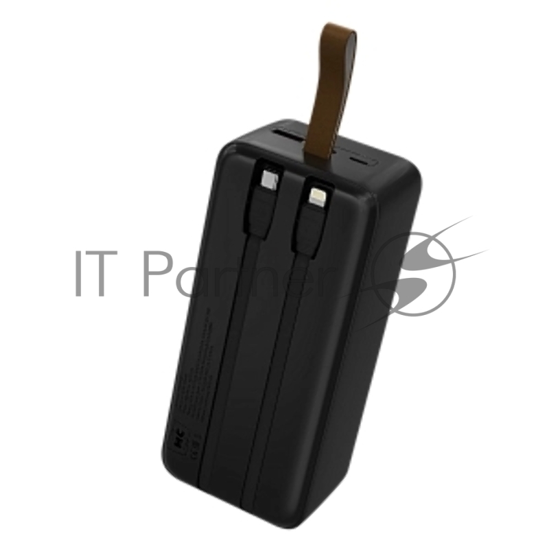 Внешний аккумулятор MORE CHOICE (4620202552839) PB59-40 40000mAh 1USB+1Type-C+1micro USB 3.0A 22.5W PD20WP , черный