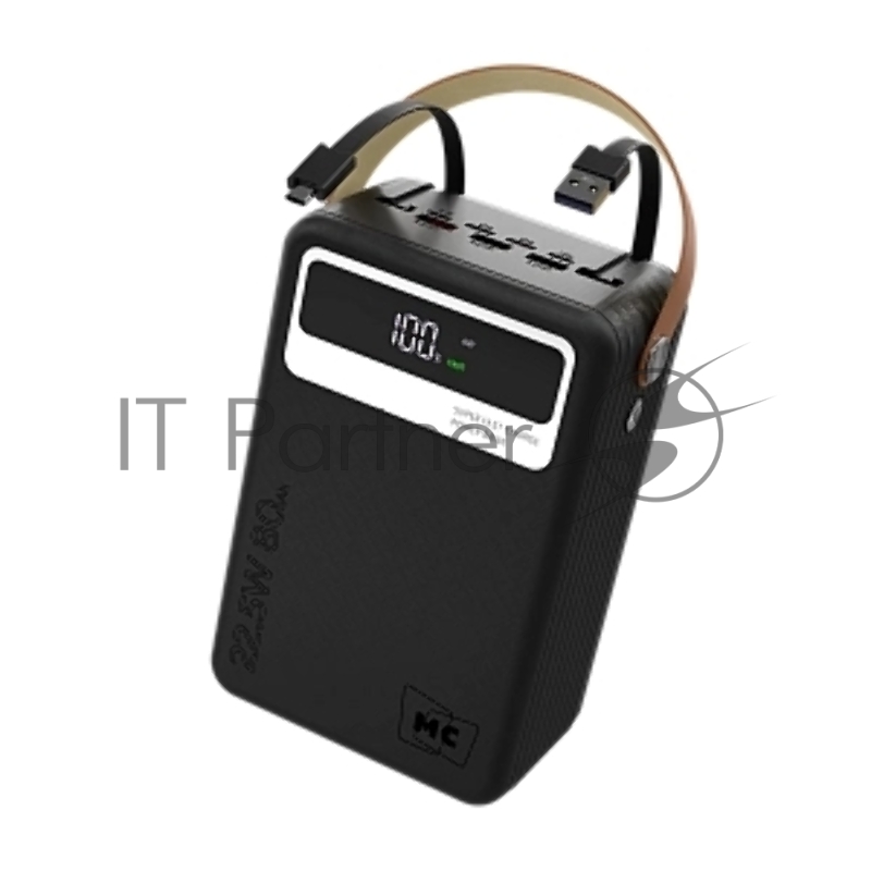 Внешний аккумулятор MORE CHOICE (4620202552921) PB69-80 80000mAh 3USB+2Type-C+1USB-IP+1micro-USB 3.0A , черный