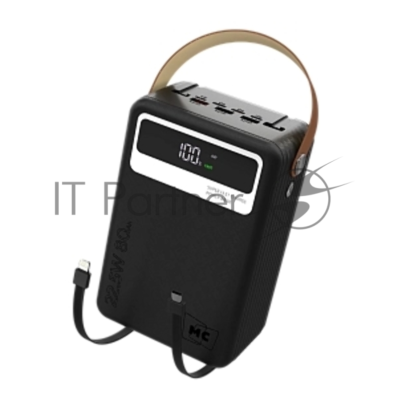Внешний аккумулятор MORE CHOICE (4620202552921) PB69-80 80000mAh 3USB+2Type-C+1USB-IP+1micro-USB 3.0A , черный