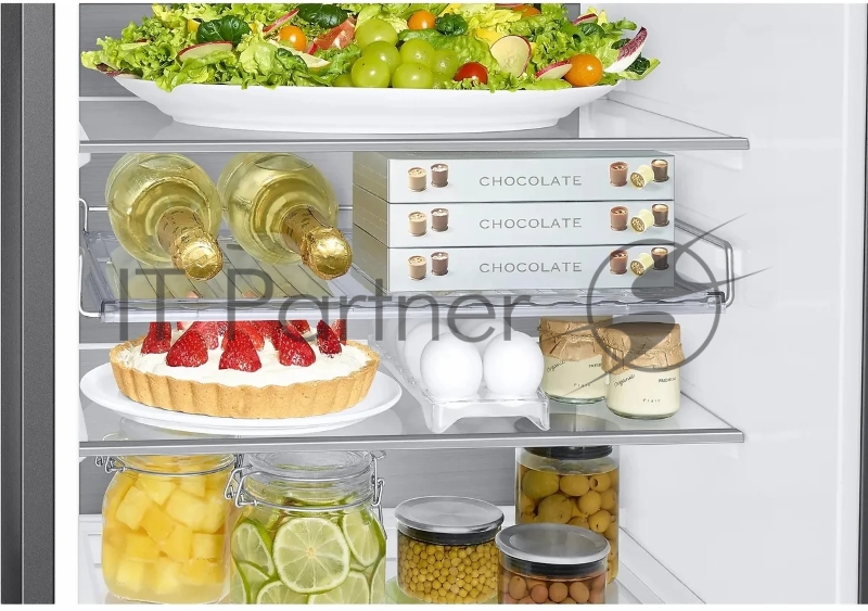 Холодильник Samsung RB34C7B5EB1/EF 2-хкамерн. черный мат. инвертер