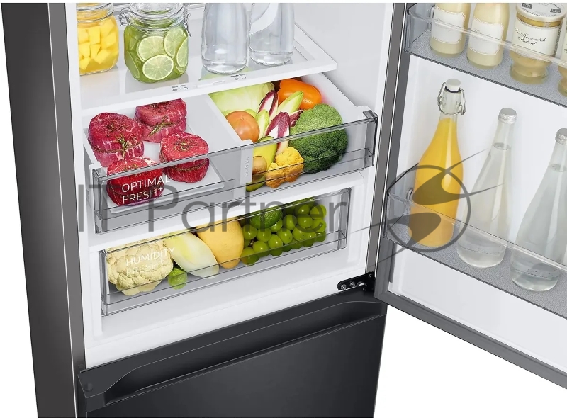 Холодильник Samsung RB34C7B5EB1/EF 2-хкамерн. черный мат. инвертер