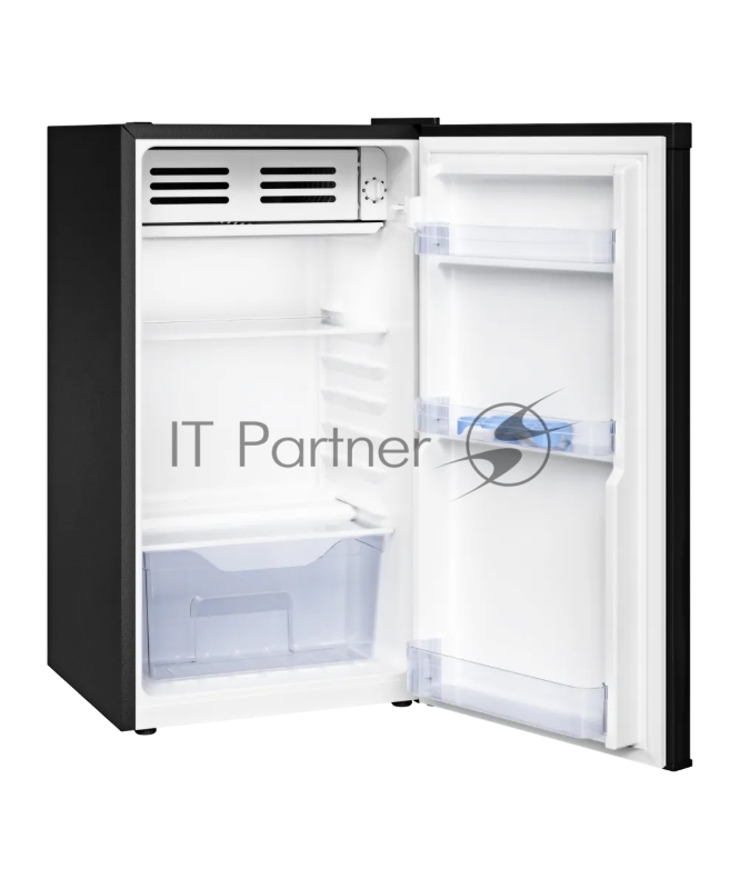 Отдельностоящий Холодильник Kuppersberg RFT 85 B, High-Tech, однодверный, ВхШхГ 825х453х455, механическое управление, энергоэффективность Е, уровень шума 39 дБ, цвет черный