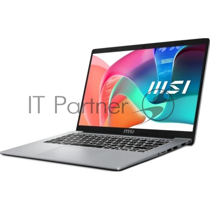 Ноутбук MSI Modern 14 F1MG Core 5 120U 14 FHD (1920*1080),IPS, DDR4 16GB (8GB*2),512GB SSD Intel Graphics,backlight,46.8Wh,1.5k Silver