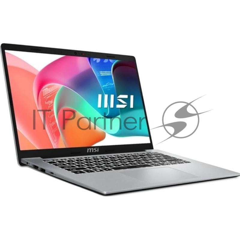 Ноутбук MSI Modern 14 F1MG Core 5 120U 14 FHD (1920*1080),IPS, DDR4 16GB (8GB*2),512GB SSD Intel Graphics,backlight,46.8Wh,1.5k Silver
