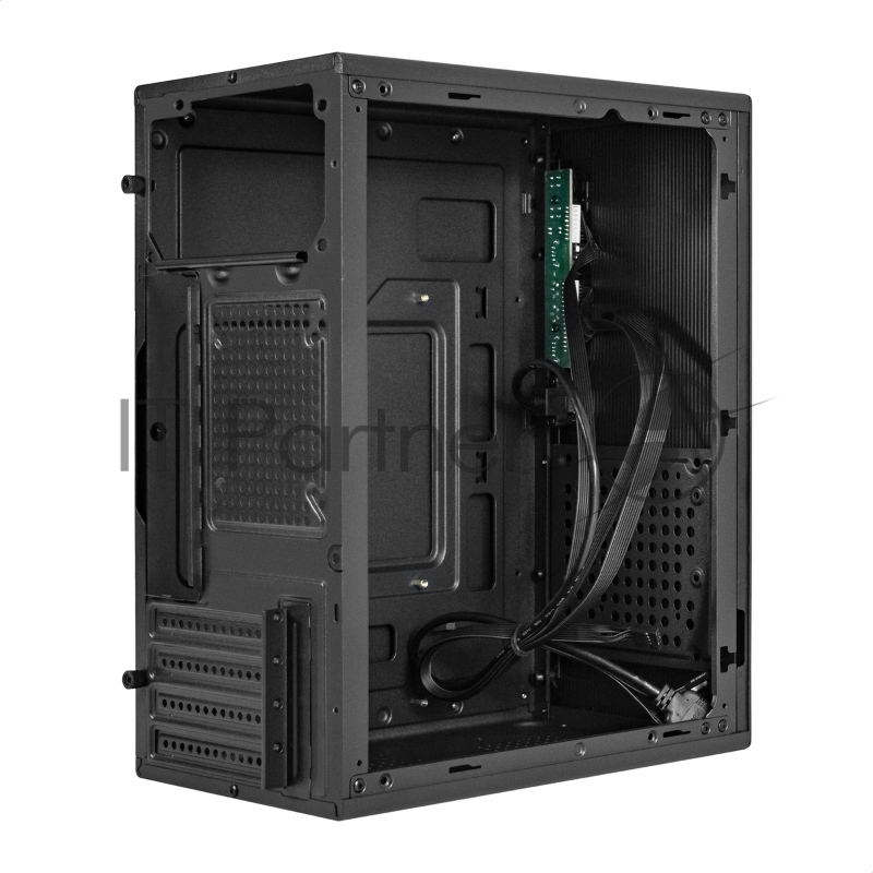 Корпус Minitower ExeGate BAA-303MU-UNS400 (mATX, БП UNS400 с вент. 12см, 2*USB+1*USB3.0, HD Audio, черный)