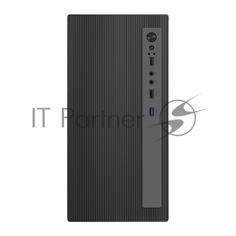 Корпус Minitower ExeGate BAA-303MU-AAA350 (mATX, БП AAA350 с вент. 8см, 2*USB+1*USB3.0, HD Audio, черный)