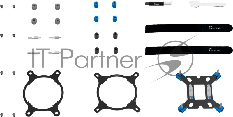 Система охлаждения Ocypus Delta L24 BK ARGB V2 Black 280W/ All Intel/ AMD AM* / Screws