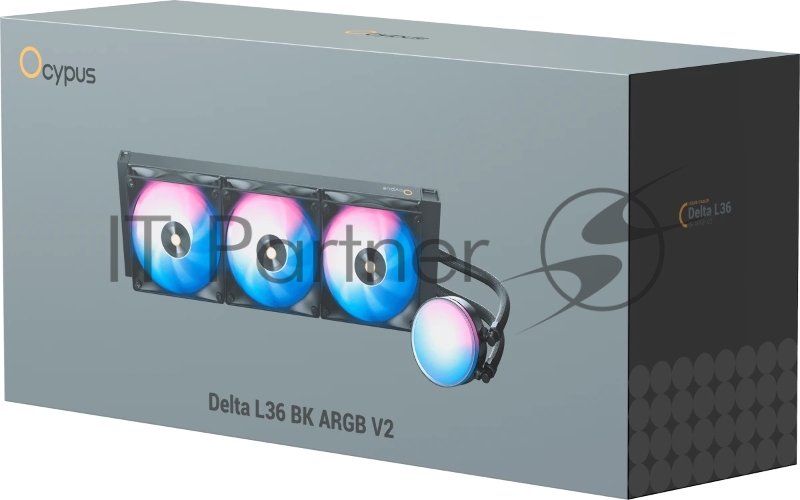 Система охлаждения Ocypus Delta L36 BK ARGB V2 Black 300W/ All Intel/ AMD AM* / Screws