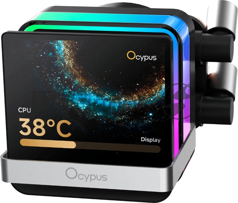 Система охлаждения Ocypus Sigma L36 PRO BK IPS Display/ black/ 310W/ All Intel/ AMD AM* / Screws