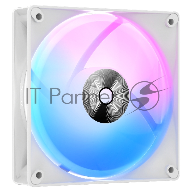 Вентилятор для корпуса Ocypus Delta F12 WH 3 IN 1, 120x120x25mm, 4-PIN PWM, 500-2000 RPM, 29 DBA MAX, HYDRO BEARING