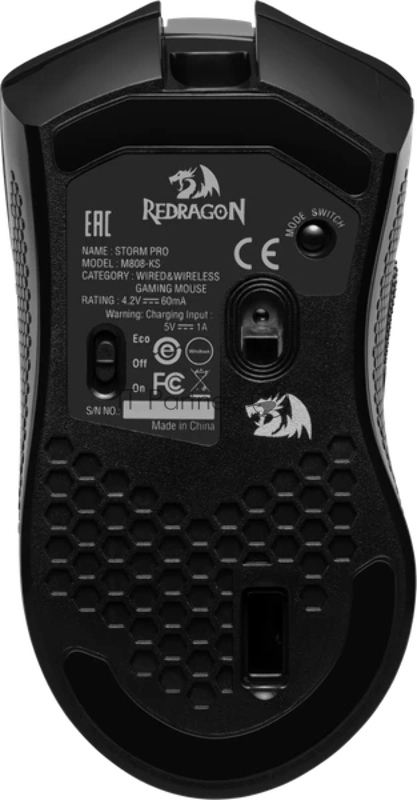 Мышь игровая REDRAGON (78127) Storm Pro RGB, 16000 dpi