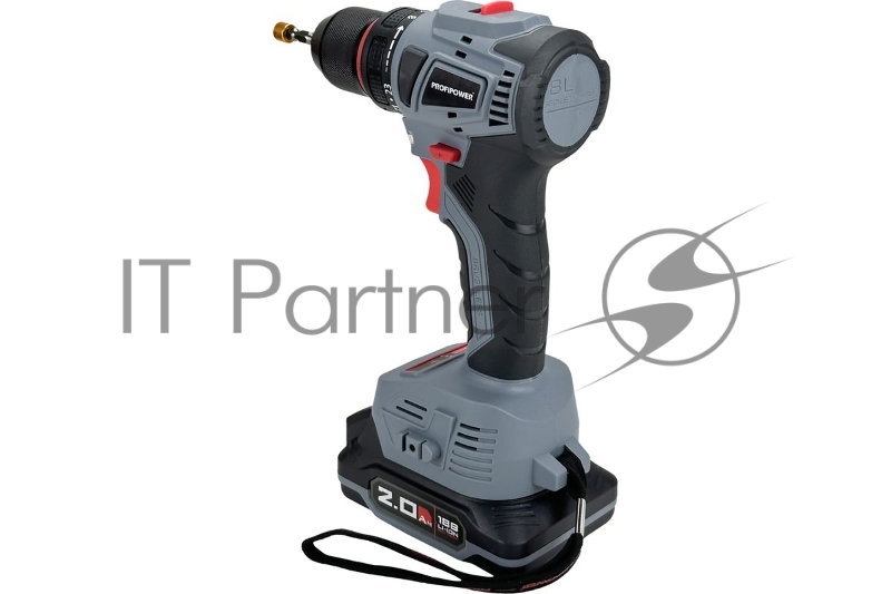 Шуруповерт бесщеточный ProfiPower MKBL-18B (18В,Li-ion-2шт,2.0Ач,40Нм,З/У, 0,8-10мм,магнитная бита, в кейсе)