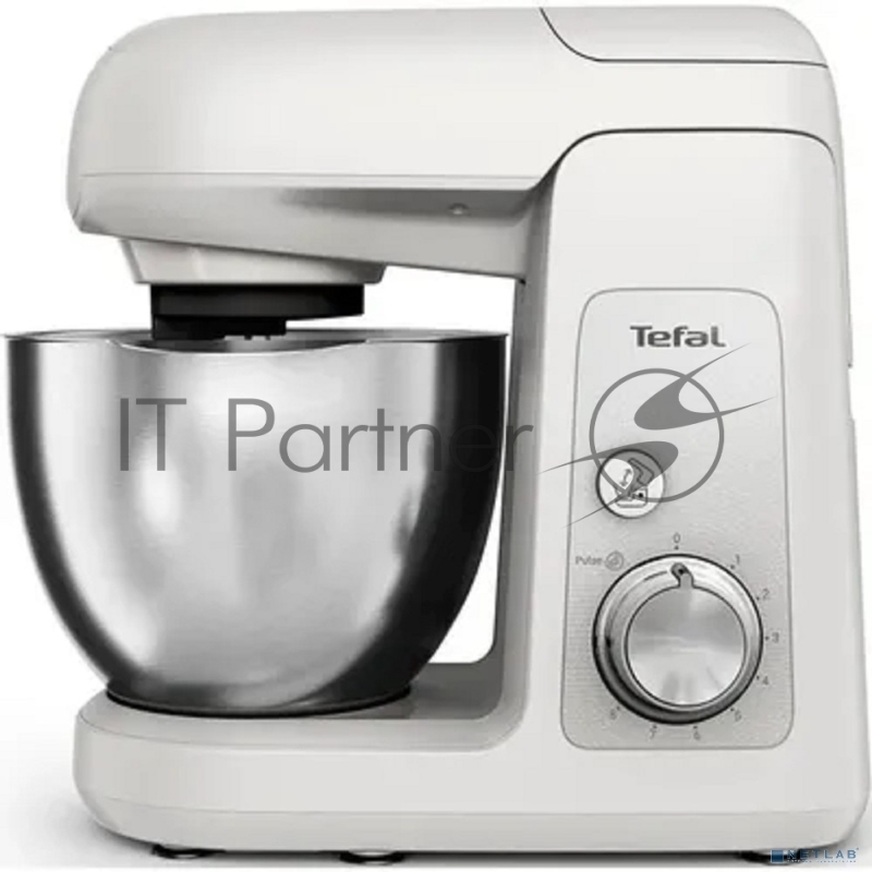 Кухонная машина Tefal Bake Partner QB520B38, серый/серебристый
